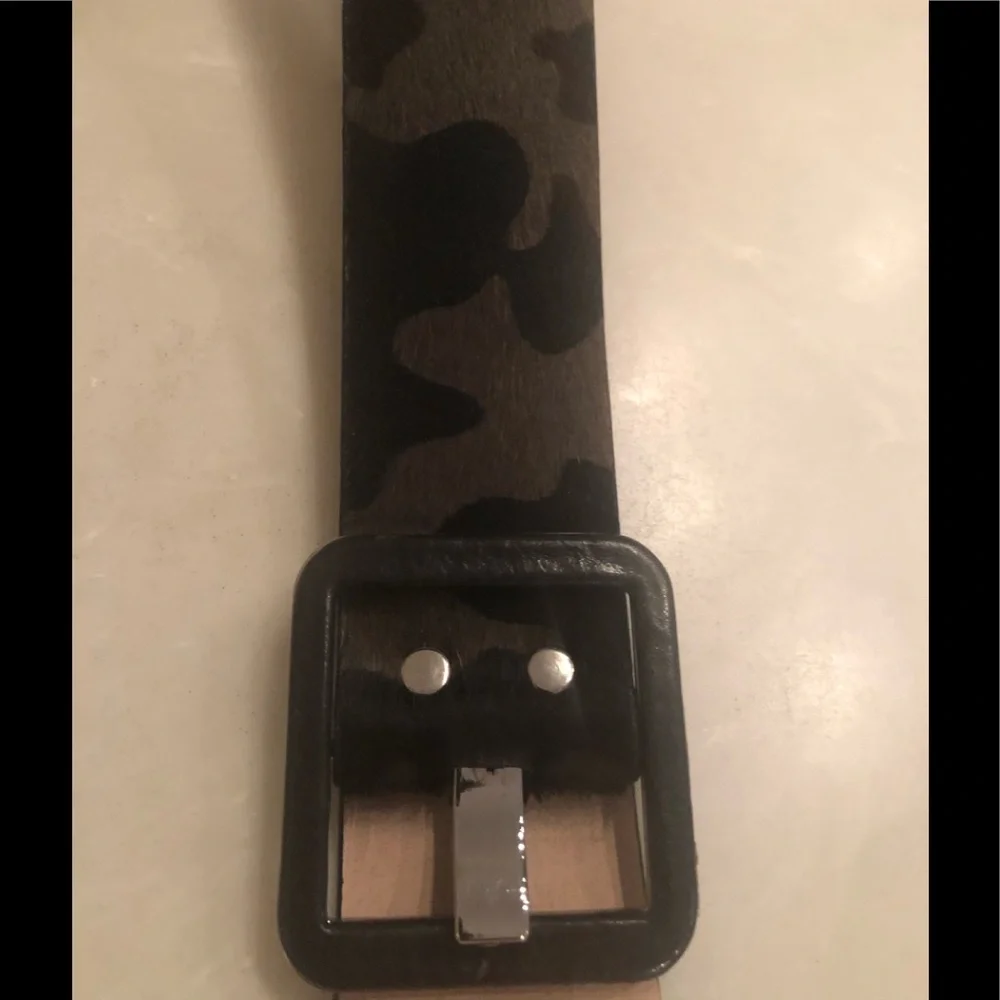 Brave Leather Camouflage Belt